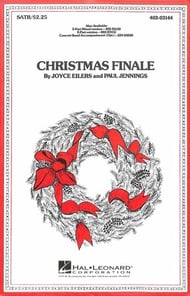 Christmas Finale SATB choral sheet music cover Thumbnail